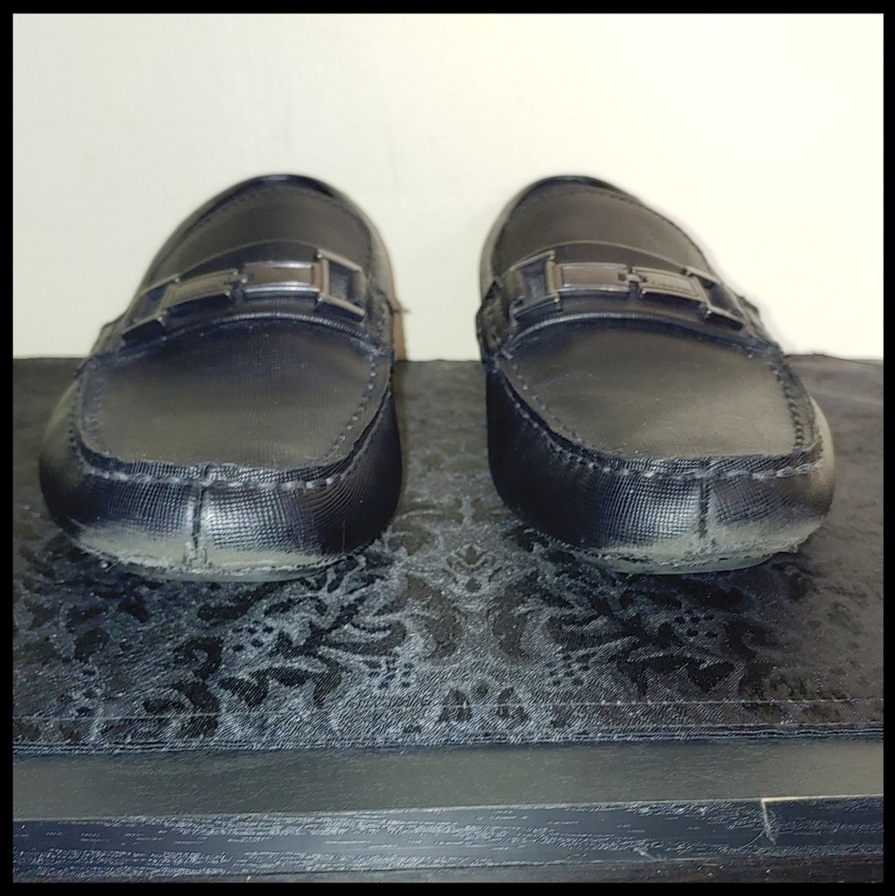 Calvin Klein Magnus Leather Loafers - Picture 3 of 8